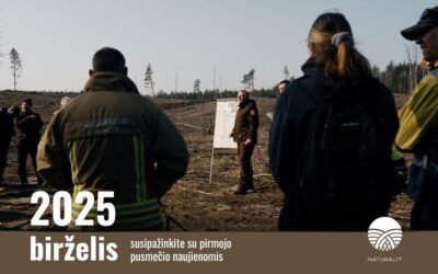 LIFE integruotojo projekto „Naturalit” naujienlaiškis – 2025 m. birželis